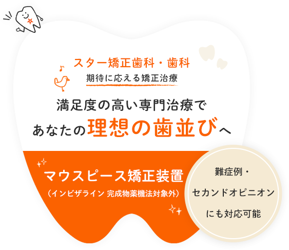 スター矯正歯科・歯科　期待に応える矯正治療